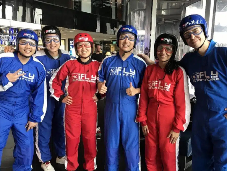 Analytic partners group event at iFly