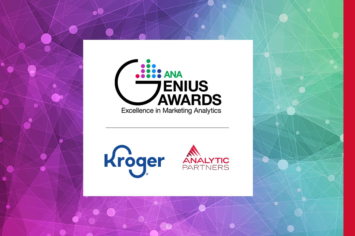 Ana Genius Awards Excellence in Marketing Analytics