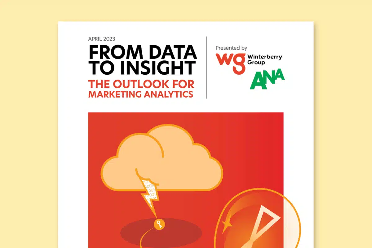 From data to insight the outlook for marketing analytics by winterberry group