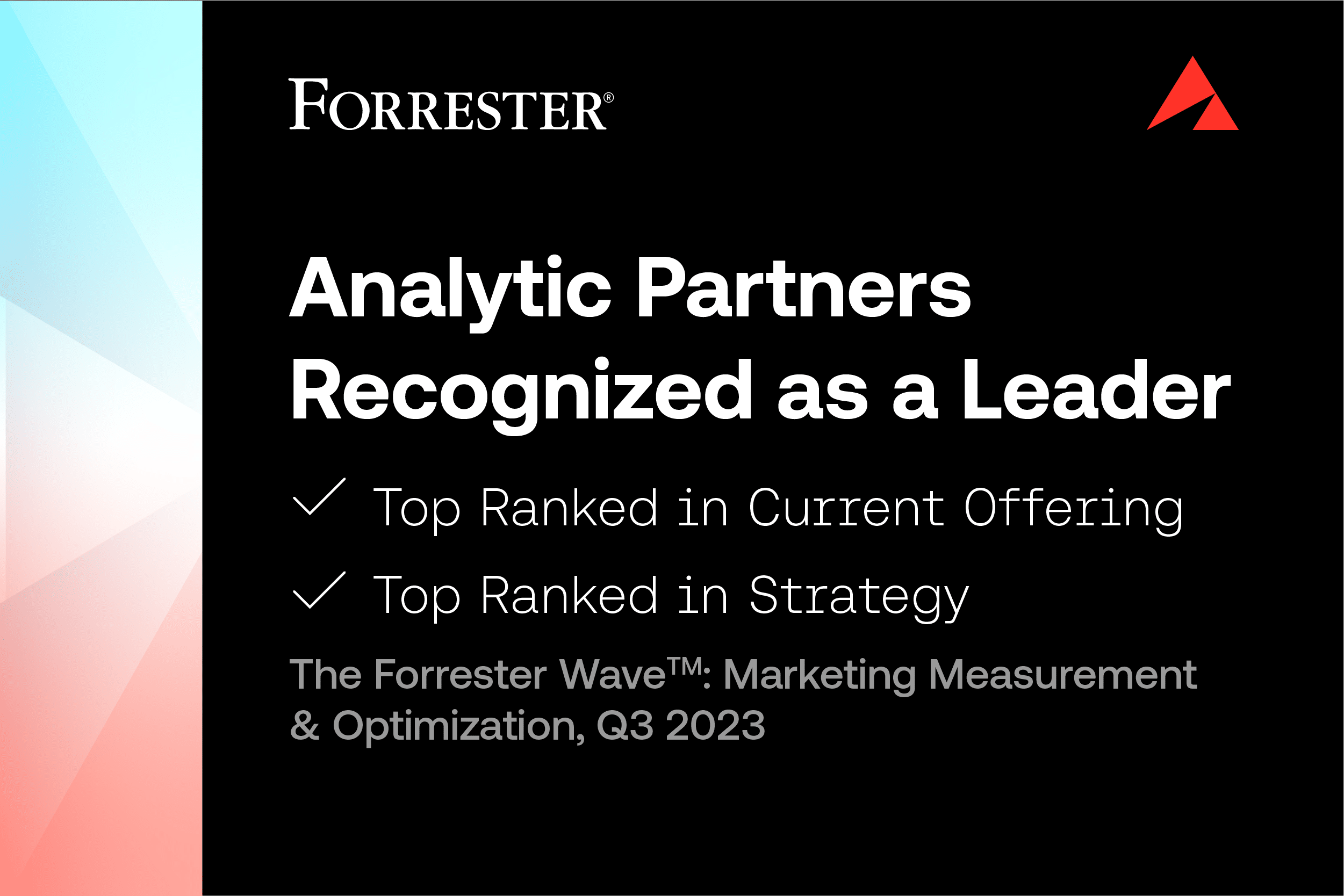 Analytic Partners Named Leader In Forrester Wave 2023