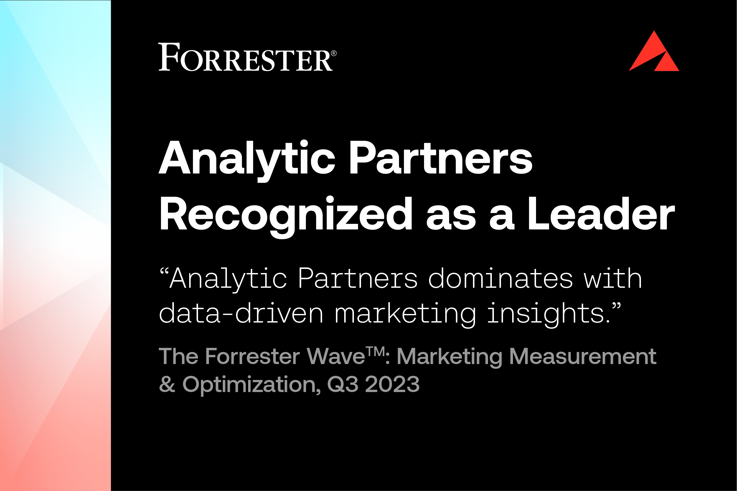Analytic Partners Named Leader In Forrester Wave 2023
