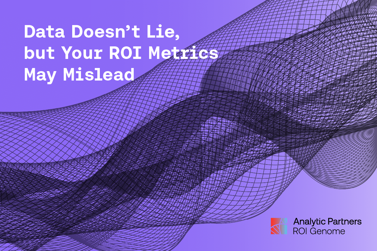 Data doesn't lie featured image. Problems with ROI Metrics.