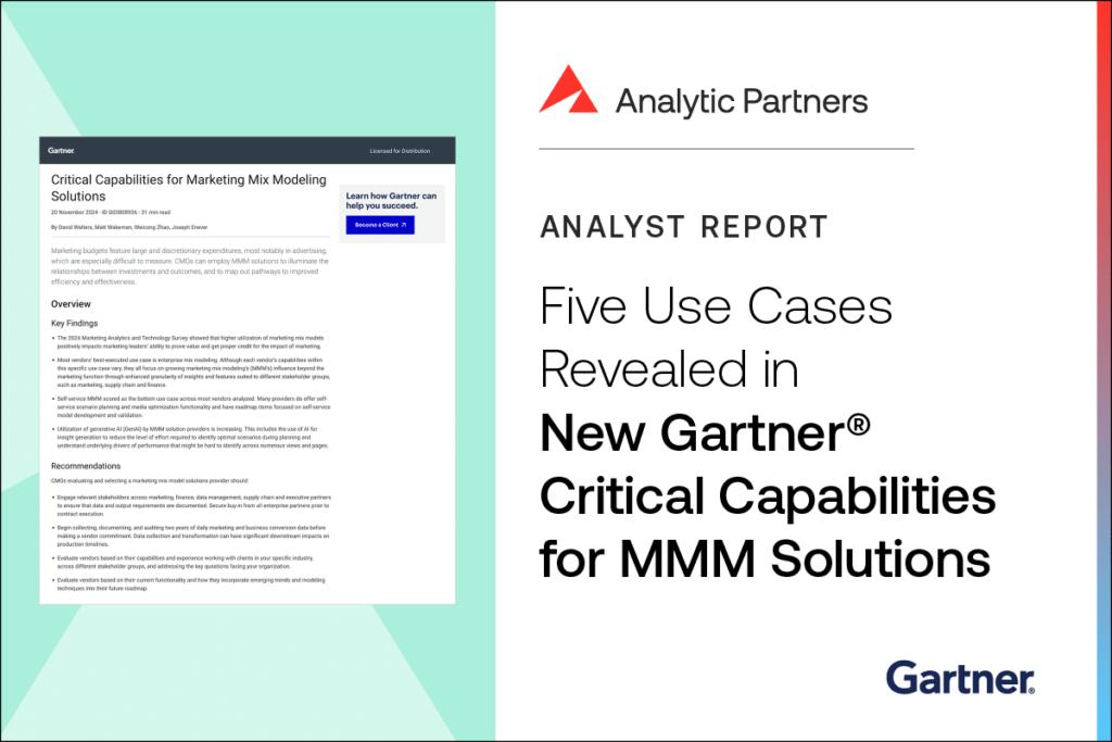 Gartner® Critical Capabilities Report for MMM Solutions