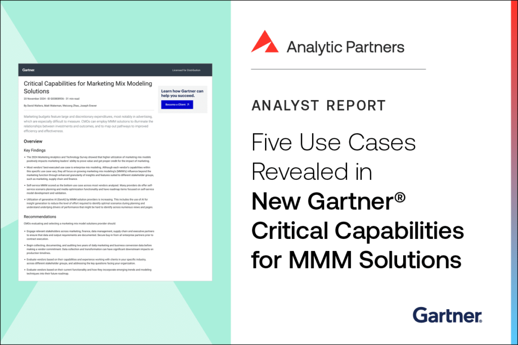 Gartner® Critical Capabilities Report for MMM Solutions